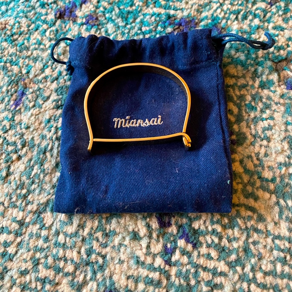 Miansai Gold Cuff